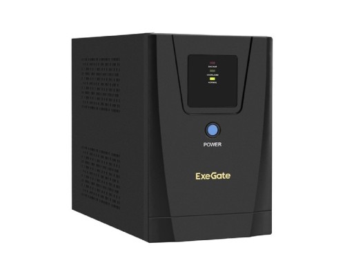 [ИБП] Exegate EX292794RUS ИБП ExeGate SpecialPro UNB-1200.LED.AVR.2SH.3C13.USB <1200VA/750W, LED, AVR, 2*Schuko+3*C13, USB,съемн.кабель, металлический корпус, Black>