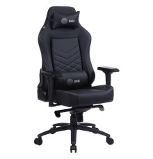 Кресло игровое Cactus CS-CHR-0112BL черный с подголов.