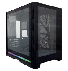 1STPLAYER STEAM PUNK SP6 Black / mATX, TG / SP6-G-BK