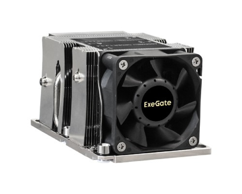 [Вентиляторы] Exegate EX293440RUS Кулер ExeGate ESNK-P0068APS4.PWM.2U.3647.Cu {Al+Cu, 2U, 3 тепл. трубки, LGA3647, TDP 205W, Fan 80mm, PWM, 2100-6800RPM, 2 ball bearing, 4pin, 52db, 410г, на винтах, с термопастой}
