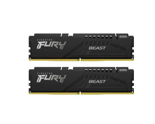 [Модуль памяти] DDR5 64Gb 5600MHz Kingston Fury Beast (KF556C40BBK2-64) (2x32Gb KIT)