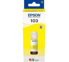 EPSON C13T00S44A  Контейнер 103 с желтыми чернилами для L1110/L3100/3101/3110/3150/3151, 65 мл.