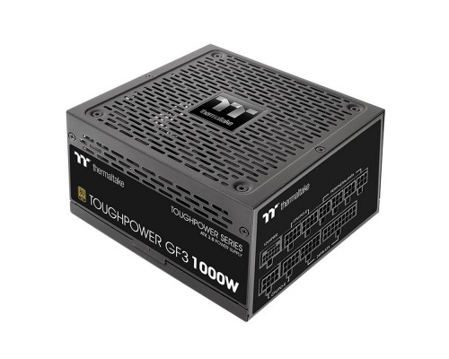 [Блок питания] Блок питания Thermaltake ATX 1000W Toughpower GF3 80+ gold (24+4+4pin) APFC 140mm fan color LED 12xSATA Cab Manag RTL