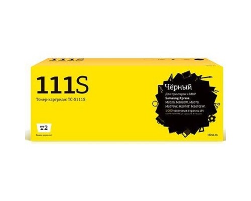 [Расходные материалы] T2  MLT-D111S Картридж для Samsung Xpress M2020/M2070 (1000 стр.) Новая версия чипа