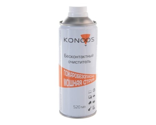 [Чистящие средства] Konoos KAD-520F Профессиональный бесконтактный очиститель, огнебезопасный, 520 мл (воздух не возим)