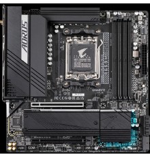 Gigabyte B650M AORUS ELITE AX {Socket AM5, AMD B650, 4xDDR5-5200, HDMI+DP, 2xPCI-Ex16, 4xSATA3(RAID 0/1/10), 2xM.2, 8 Ch Audio, 2.5GLan, WiFi, (4+4)xUSB2.0, (7+2)xUSB3.2, (1+1)xUSB3.2 Type-C™, mATX}
