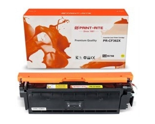 [Расходные материалы] Картридж лазерный Print-Rite [PR-CF362X] TRHGL9MPU1J   желтый (9500стр.) для HP CLJ M552dn/M553dn/M553N/M553x