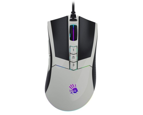 [Мышь] Мышь A4Tech Bloody W90 Max белый/черный оптическая (10000dpi) USB (10but)