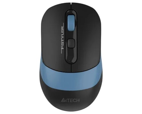 [Мышь] Мышь A4Tech Fstyler FB10C черный/синий оптическая (2400dpi) беспроводная BT/Radio USB (4but)