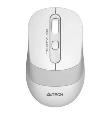 Мышь A4Tech Fstyler FG10S белый/серый оптическая (2000dpi) silent беспроводная USB для ноутбука (4bu