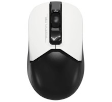 Мышь A4Tech Fstyler FG12 Panda белый/черный оптическая (1200dpi) беспроводная USB (3but)