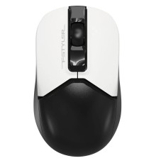 Мышь A4Tech Fstyler FG12 Panda белый/черный оптическая (1200dpi) беспроводная USB (3but)