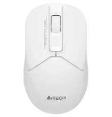 Мышь A4Tech Fstyler FG12 белый оптическая (1200dpi) беспроводная USB (3but)