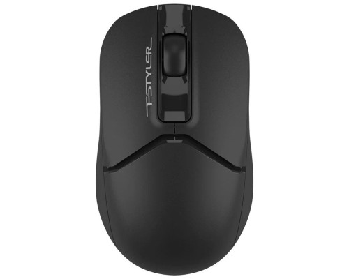 [Мышь] Мышь A4Tech Fstyler FG12 черный оптическая (1200dpi) беспроводная USB (3but)