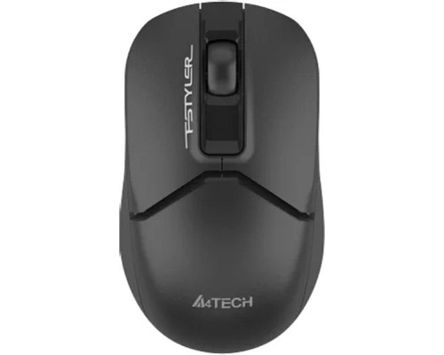 [Мышь] Мышь A4Tech Fstyler FG12S черный оптическая (1200dpi) silent беспроводная USB (3but)