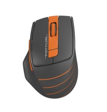 Мышь A4Tech Fstyler FG30S серый/оранжевый оптическая (2000dpi) silent беспроводная USB (6but)