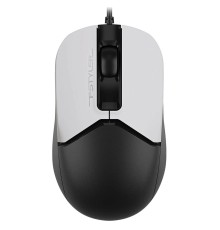 Мышь A4Tech Fstyler FM12 Panda белый/черный оптическая (1200dpi) USB (3but)