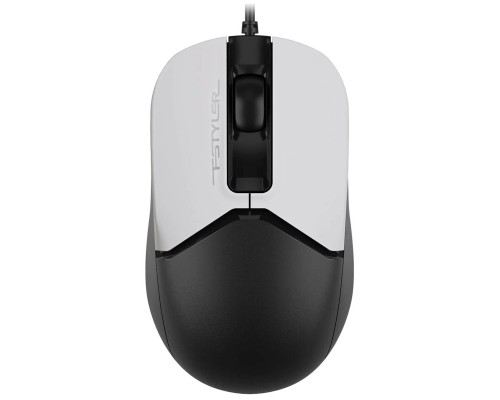 [Мышь] Мышь A4Tech Fstyler FM12 Panda белый/черный оптическая (1200dpi) USB (3but)