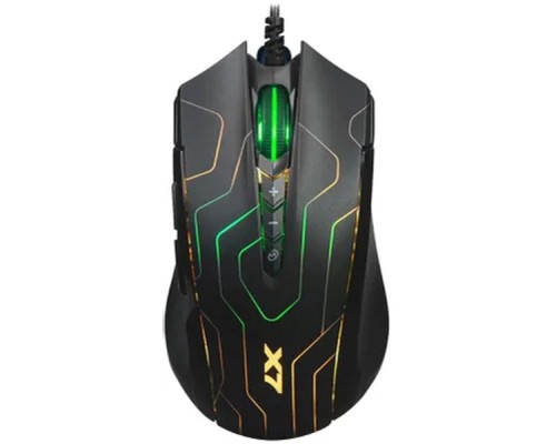 [Мышь] Мышь A4Tech X89 Maze черный оптическая (2400dpi) USB (8but)