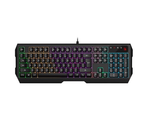 [Клавиатура] Клавиатура A4Tech Bloody B135N черный USB Multimedia for gamer LED (B135N)
