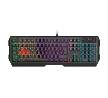 Клавиатура A4Tech Bloody B140N черный USB Multimedia for gamer LED (B140N)