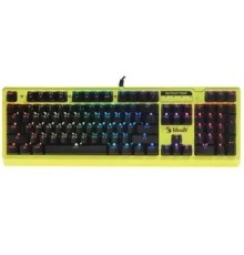 Клавиатура A4Tech Bloody B810RC Punk механическая желтый/черный USB for gamer LED