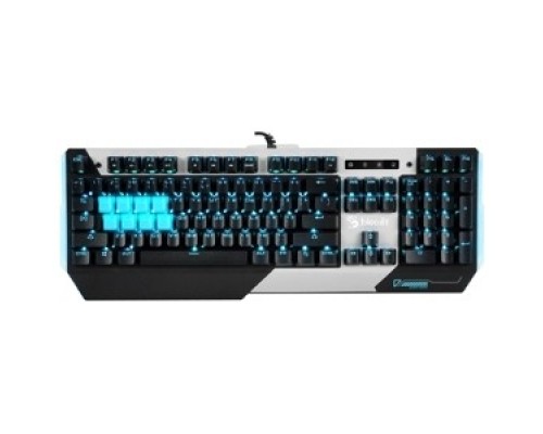 [Клавиатура] Клавиатура A4Tech Bloody B865 механическая серый/черный USB for gamer LED