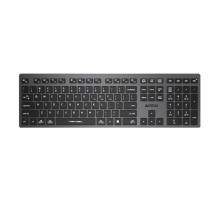 Клавиатура A4Tech Fstyler FBX50C серый USB беспроводная BT/Radio slim Multimedia (FBX50C GREY)