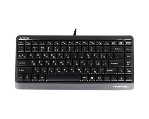 [Клавиатура] Клавиатура A4Tech Fstyler FK11 черный/серый USB slim