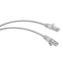 WRline Патч-корд F/UTP, категория 5е, 2xRJ45, экранированный, серый, LSZH, 0.3м