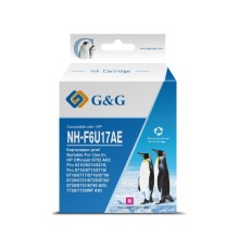 Картридж струйный G&G GG-F6U17AE F6U17AE пурпурный (26мл) для HP OJ Pro 7740/8210/8218/8710/8715