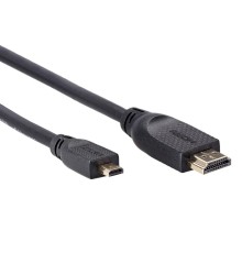 VCOM CG587-1.5M Кабель HDMI-19M --MicroHDMI-19M ver 2.0 1.5m VCOM <CG587-1.5M>