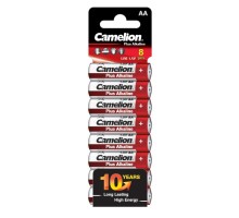 Camelion Plus Alkaline SP8  LR6   (LR6-SP8, батарейка,1.5В)(8 шт. в уп-ке) 