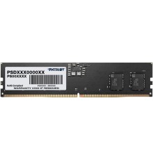 Память DDR5 8Gb 5600MHz Patriot PSD58G560041 Signature RTL PC5-44800 CL46 DIMM ECC 288-pin 1.1В single rank