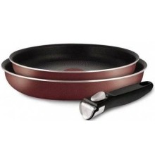 Набор сковород TEFAL Ingenio Red 04175820,  3 предмета