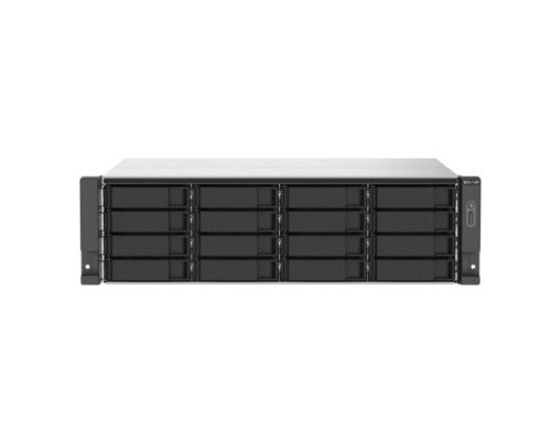 [Дисковый массив] QNAP TS-1673AU-RP-16G Сетевое хранилище NAS 16-bay стоечный Ryzen V1500B
