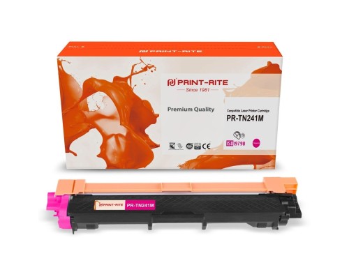 [Расходные материалы] Картридж лазерный Print-Rite TFB685MPU1J PR-TN241M TN-241M пурпурный (1400стр.) для Brother HL-3170CDW