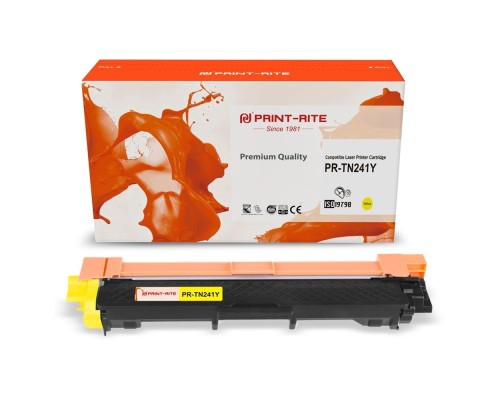 [Расходные материалы] Картридж лазерный Print-Rite TFB686YPU1J PR-TN241Y TN-241Y желтый (1400стр.) для Brother HL-3170CDW