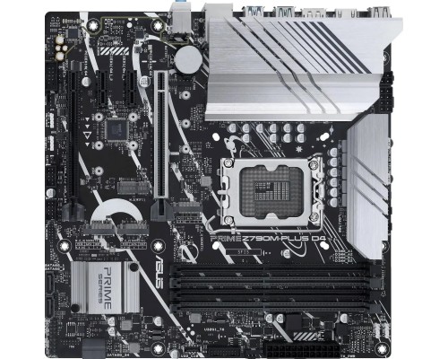 [Материнская плата] ASUS PRIME Z790M-PLUS D4 RTL {LGA1700, Z790, 4*DDR4, HDMI+DVI+DP, CrossFireX, SATA3 + RAID, Audio, Gb LAN, USB 3.2, USB 2.0, COM*1 header (w/o cable), mATX}