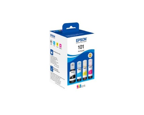 [Расходные материалы] EPSON C13T03V64A  Контейнер 101 набор чернилл для L4150, L4160, L4260, L6160, L6170, L6190, L6290, L14150, 127 мл. 4-COLOUR