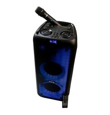 Dialog Oscar AO-200 - акустическая колонка 1.0, 45WRMS, Караоке с беспр. микр., BT+FM+USB+SD+LED