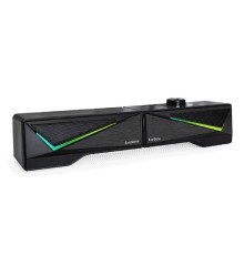 ExeGate Allegro 170 (питание USB, Bluetooth, 2х3Вт (6Вт RMS), 60-20000Гц, цвет черный, RGB подсветка, с возможностью трансформации в саундбар, Color Box)