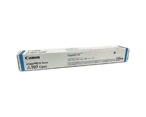 [Расходные материалы] Canon T07 3642C001 || Ресурс: 63700 страниц, цвет: голубой, тип: лазерный, совместим с: Canon imagePress C165, 3642C001