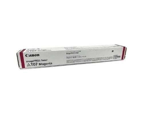 [Расходные материалы] Canon T07 3643C001 || Ресурс: 63700 страниц, цвет: пурпурный, тип: лазерный, совместим с: Canon imagePress C165, 3643C001