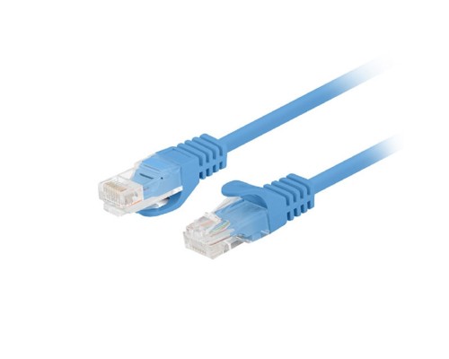 [патч-корды] Патч-корд Bion [BPC-U5E101-1M-BL] U/UTP, Cat.5e, AWG 26 (7/0,16мм), CCA, многожильный, PVC, 1м, синий