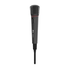 RITMIX RWM-100 black {100 Гц - 10000 Гц, 600 Ом, -72 Дб, > 85 дБ, КНИ <- 0,2%, максимальная девиация: ± 30 КГц, переключатель вкл./выкл., 3 pin XLR - Jack 6.3 mm, 3 м, питание микрофона: 1,5 В}
