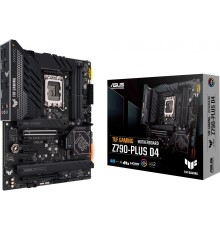 ASUS TUF GAMING Z790-PLUS D4 (Socket 1700, ATX, 4xDDR4(128GB), DP/HDMI, 1xPCIe 5.0x16/1xPCIe 4.0x16/1xPCIe 4.0x4, 2xPCIe 3.0, 1xLAN (2.5GbE), 4xSATA 6Gb/s, 4xM.2, 2xType-C, 6xUSB 3.2)