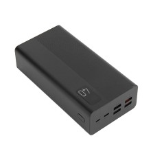 Perfeo Powerbank MOUNTAINS 40000 mAh/LED дисплей/PD + QC 3.0/Type-C/4 USB/Выход: 3A, max 22.5W/Black (PF_D0144)