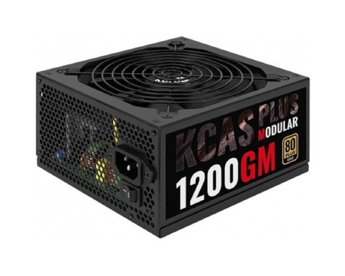 [Блок питания] Блок питания Aerocool KCAS PLUS 1200GM (V2),  1200Вт,  140мм,  черный, retail [4718009151987]