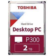 Жесткий диск Toshiba P300 HDWD320UZSVA,  2ТБ,  HDD,  SATA III,  3.5